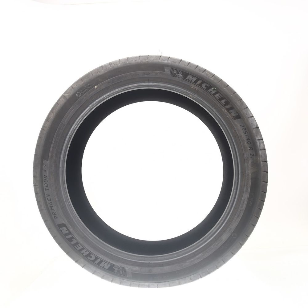 Set of (2) Used 295/40R21 Michelin Primacy Tour A/S POL 111V - 7.5-8.5/32 - Image 3