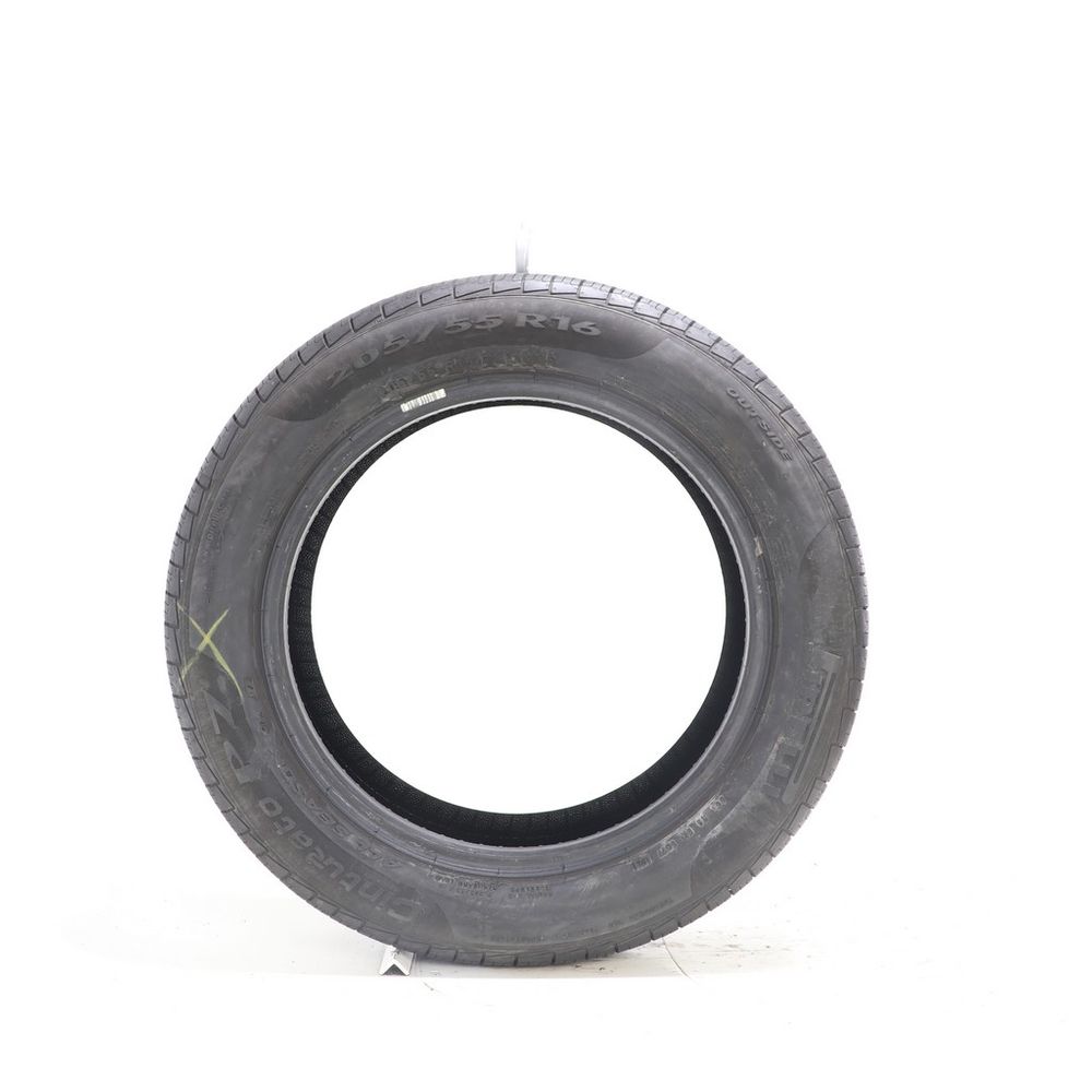 Set of (2) Used 205/55R16 Pirelli Cinturato P7 Plus II 91V - 8-8.5/32 - Image 3
