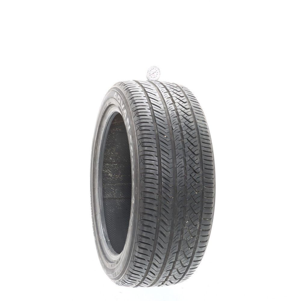 Set of (2) Used 255/45R19 Yokohama Advan Sport A/S Plus 104W - 9-9.5/32 - Image 1