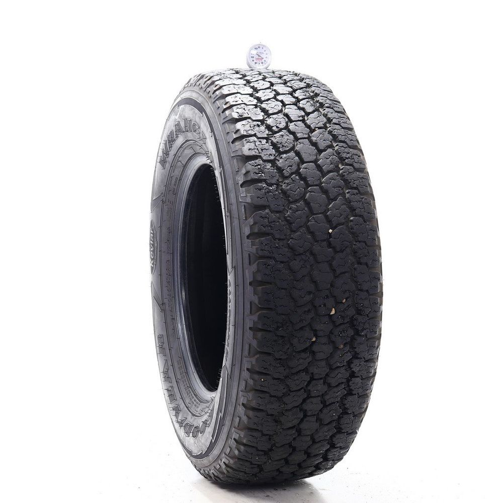 Set of (2) Used LT 265/70R17 Goodyear Wrangler All-Terrain Adventure Kevlar 121/118S - 11.5-13/32 - Image 1