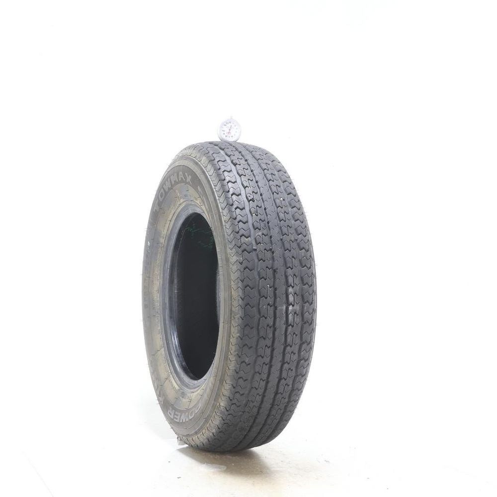 Set of (2) Used ST 205/75R14 Power King Towmax STR II 105/101L D - 7-7.5/32 - Image 4