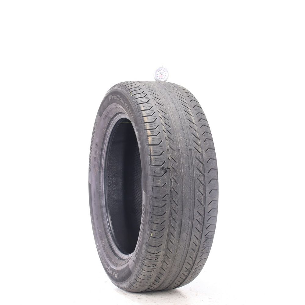 Set of (4) Used 235/55R18 Continental ProContact GX SSR MOE 100H - 4.5-5/32 - Image 1