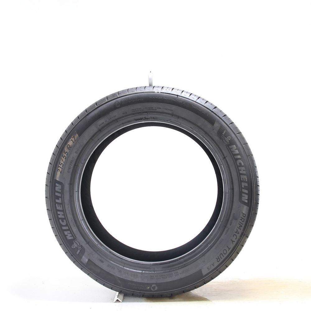 Set of (4) Used 215/55R17 Michelin Primacy Tour A/S 94V - 6.5-7.5/32 - Image 6
