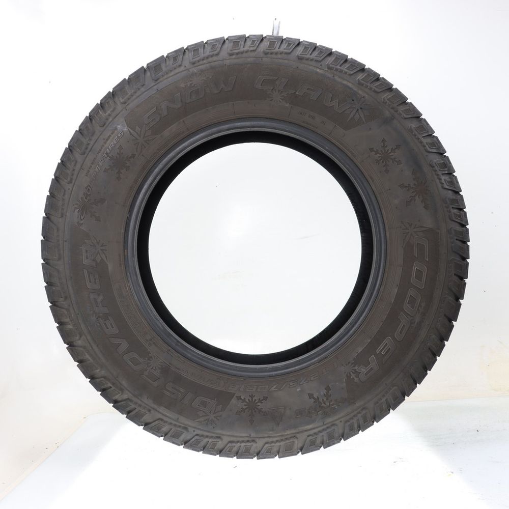 Used LT 275/70R18 Cooper Discoverer Snow Claw Studded 125/122R E - 6.5/32 - Image 3