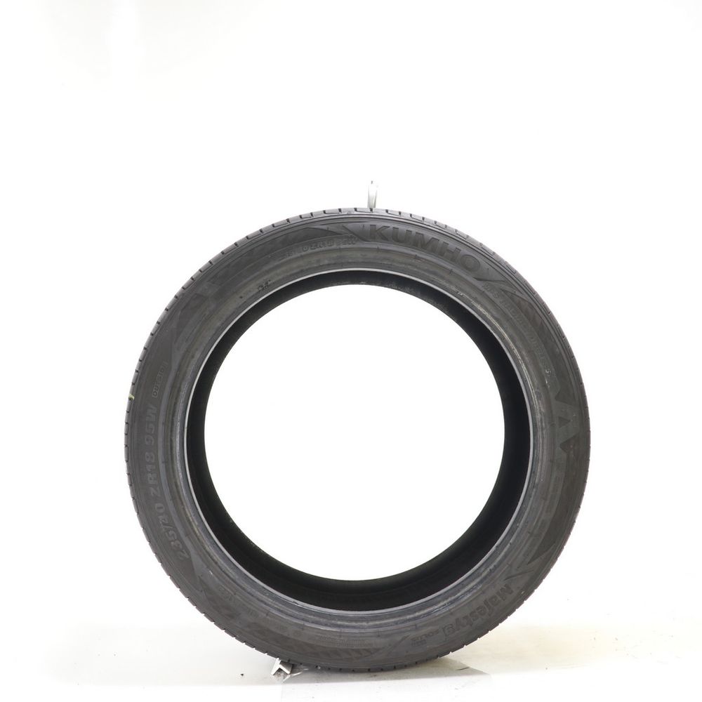 Set of (2) Used 235/40ZR18 Kumho Majesty 9 Solus TA91 95W - 7.5-8/32 - Image 3
