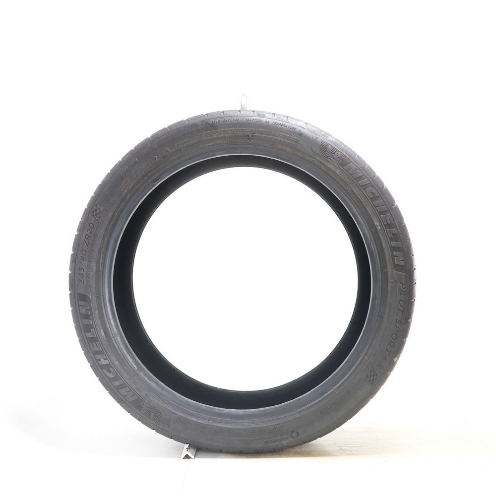 Set of (2) Used 245/40ZR20 Michelin Pilot Sport 4 S 99Y - 6.5/32 - Image 3