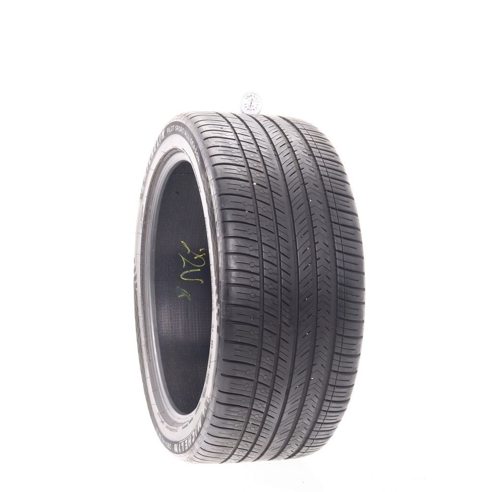 Set of (2) Used 285/40ZR21 Michelin Pilot Sport All Season 4 109Y - 6.5-7.5/32 - Image 4