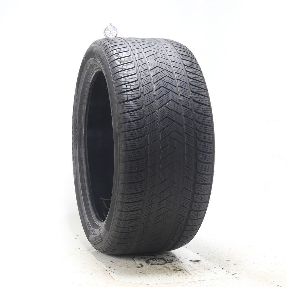 Set of (2) Used 325/40R22 Pirelli Scorpion Winter MO1 114V - 4-4.5/32 - Image 1