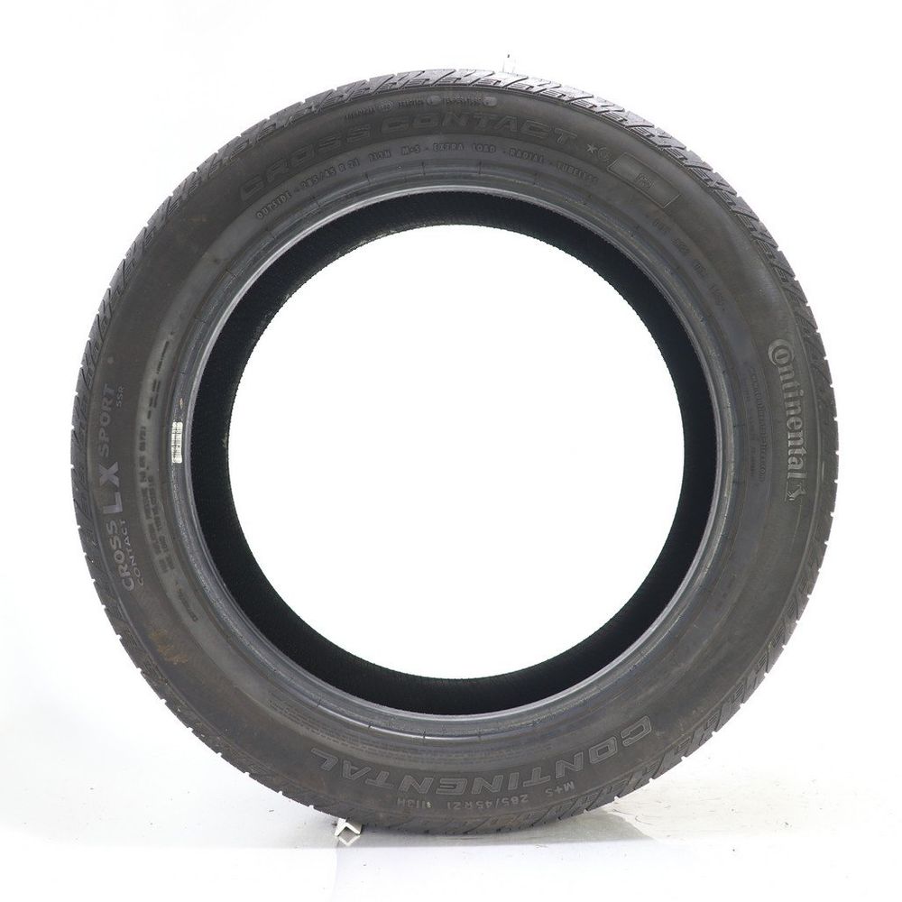 Set of (4) Used 285/45R21 Continental CrossContact LX Sport SSR 113H - 6.5-8/32 - Image 3