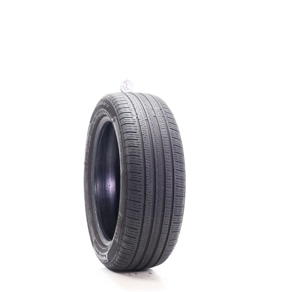 Set of (2) Used 205/55R17 Pirelli Cinturato P7 Run Flat 91H - 6.5-7/32 - Image 1