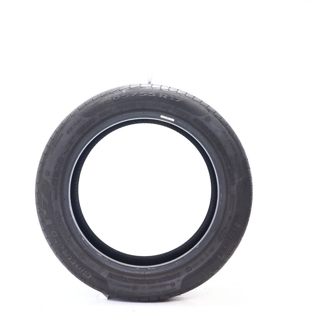 Set of (2) Used 205/55R17 Pirelli Cinturato P7 Run Flat 91H - 6.5-7/32 - Image 3