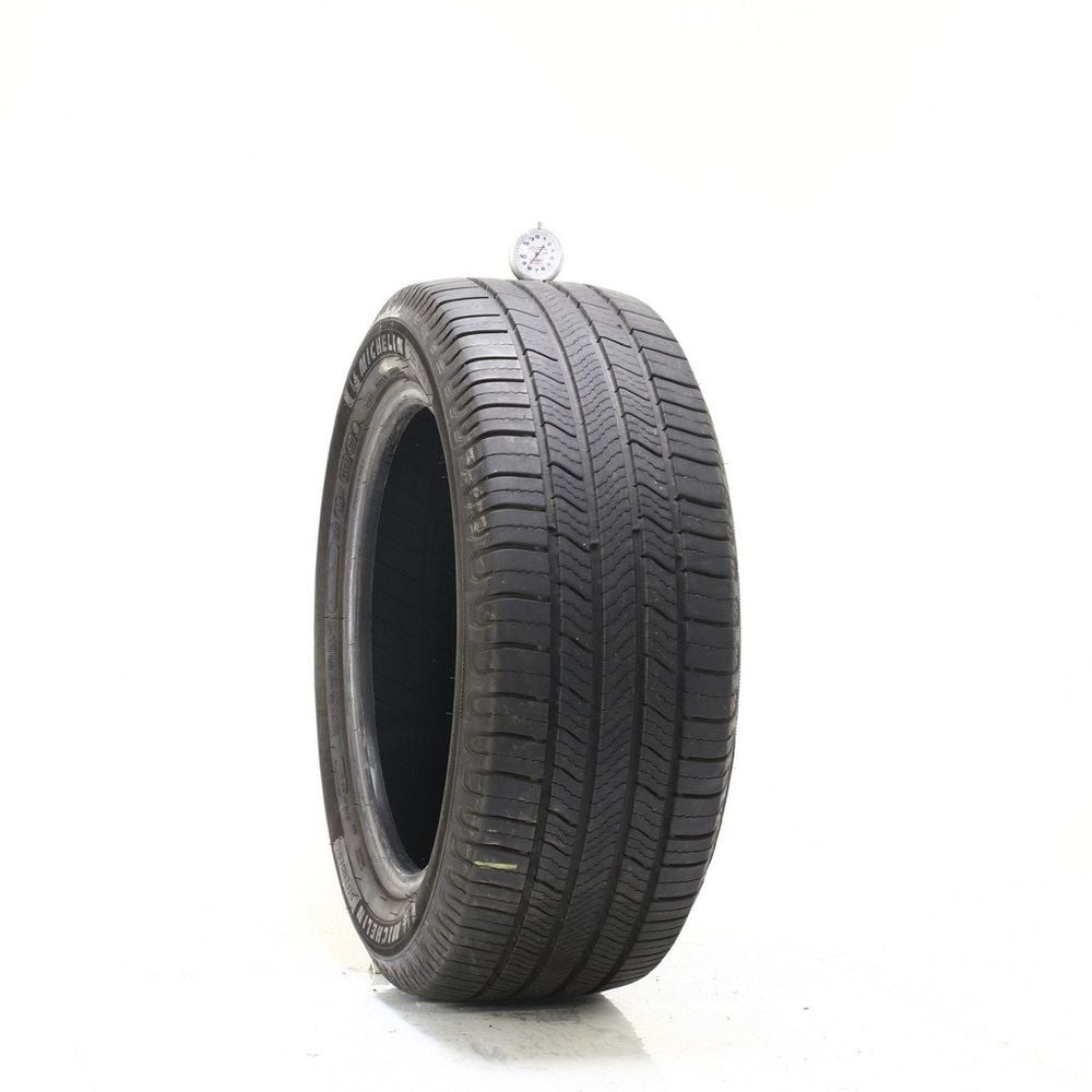 Set of (4) Used 225/55R17 Michelin Defender 2 101H - 8-9.5/32 - Image 1