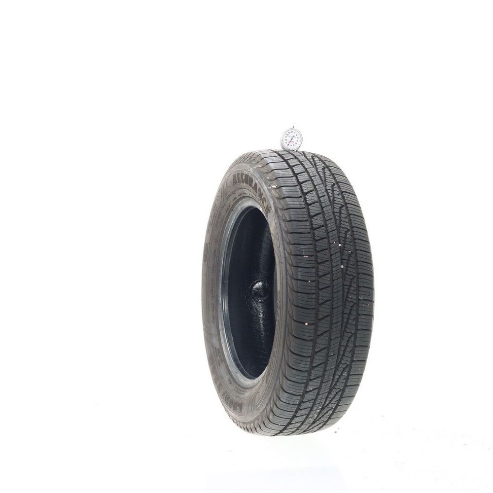 Set of (2) Used 195/65R15 Goodyear Assurance WeatherReady 91H - 8-9/32 - Image 1