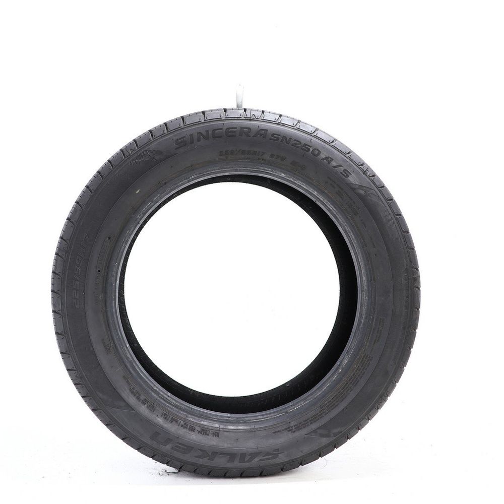 Set of (2) Used 225/55R17 Falken Sincera SN250 A/S 97V - 8.5-10/32 - Image 6