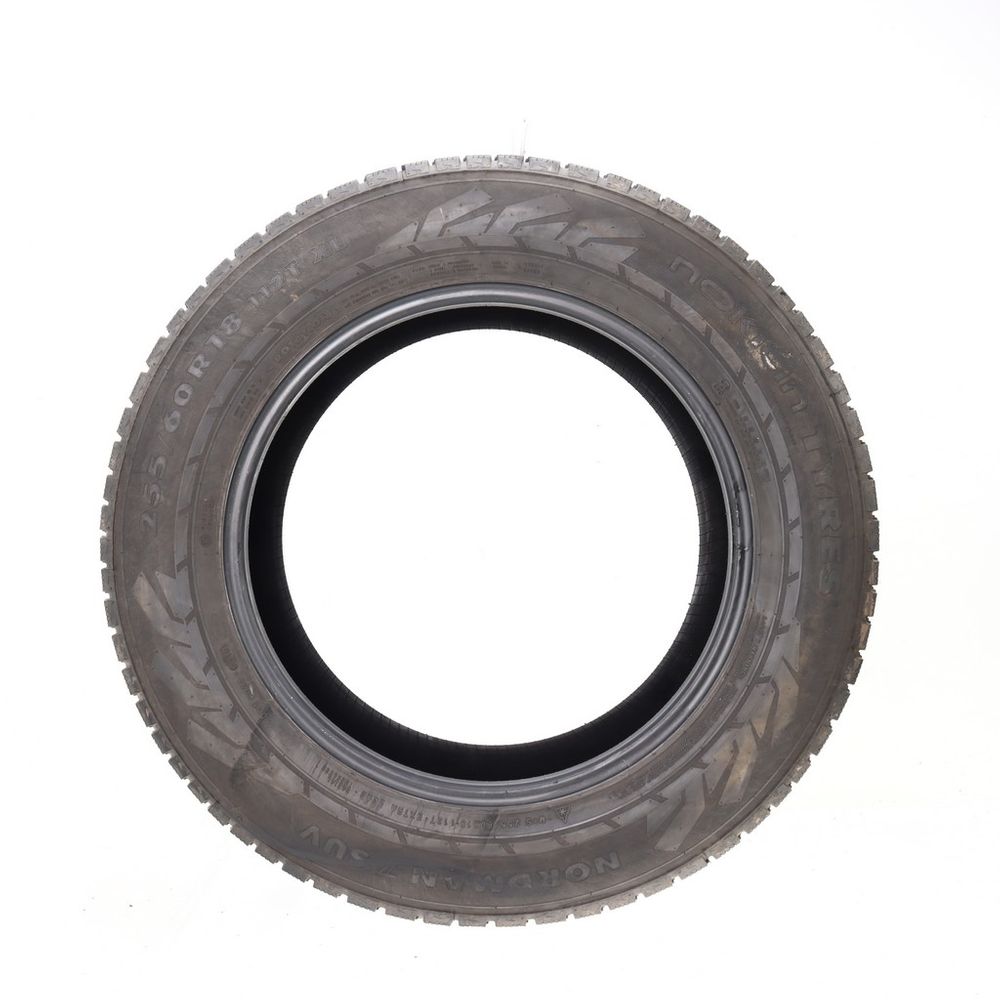 Used 255/60R18 Nokian Nordman 7 SUV Studded 112T - 8.5/32 - Image 3