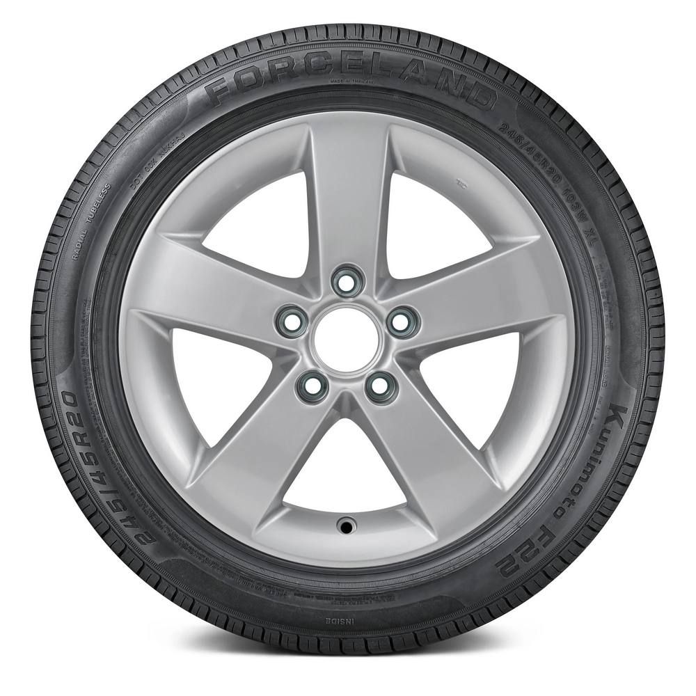 Set of (4) New P 225/35R20 Forceland Kunimoto F22 90W - Image 2