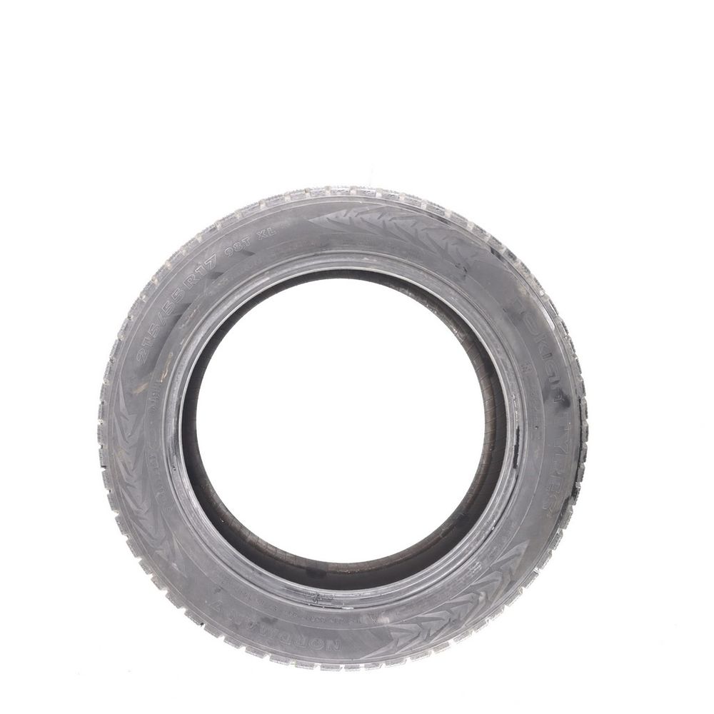 Used 215/55R17 Nokian Nordman 7 Studded 98T - 10/32 - Image 3