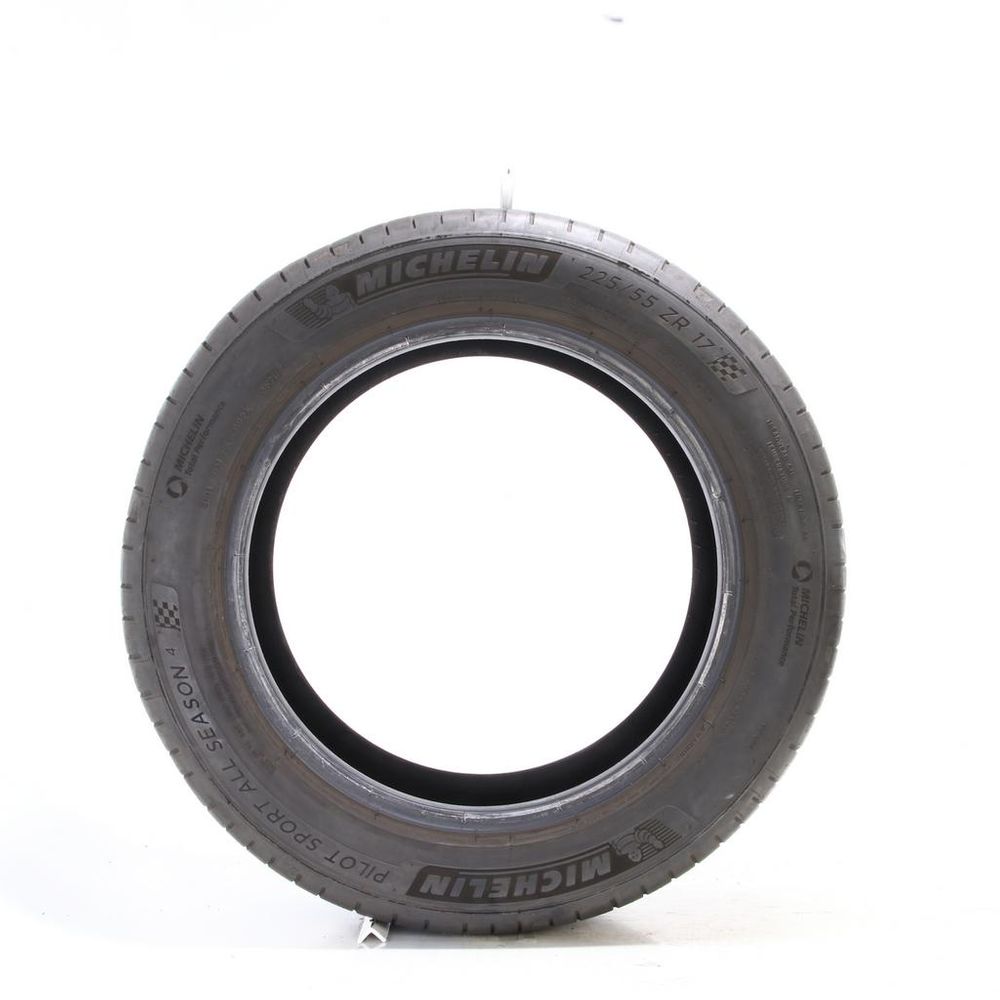 Set of (2) Used 225/55ZR17 Michelin Pilot Sport All Season 4 101Y - 6.5-7.5/32 - Image 6