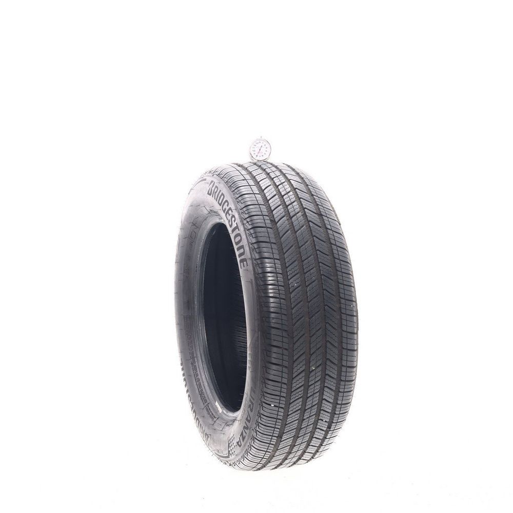 Set of (4) Used 215/60R16 Bridgestone Turanza Quiet Track 95V - 8/32 - Image 1