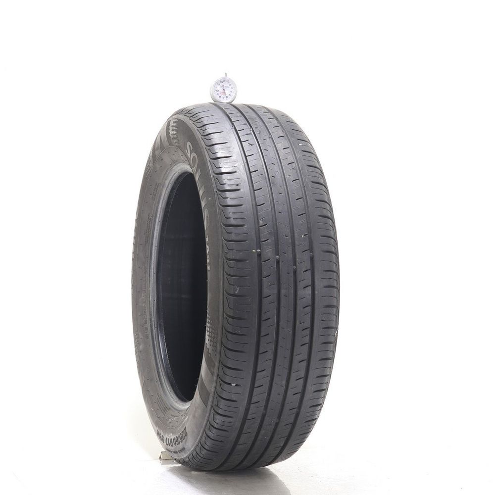 Set of (2) Used 225/60R17 Kumho Solus TA31 99H - 6/32 - Image 1