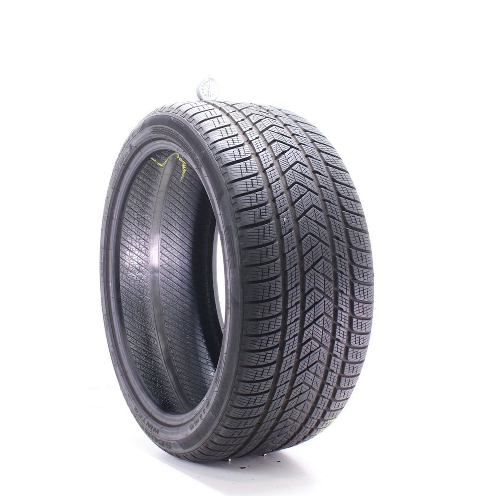 Set of (2) Used 295/35R21 Pirelli Scorpion Winter MO 107V - 6.5-7/32 - Image 4