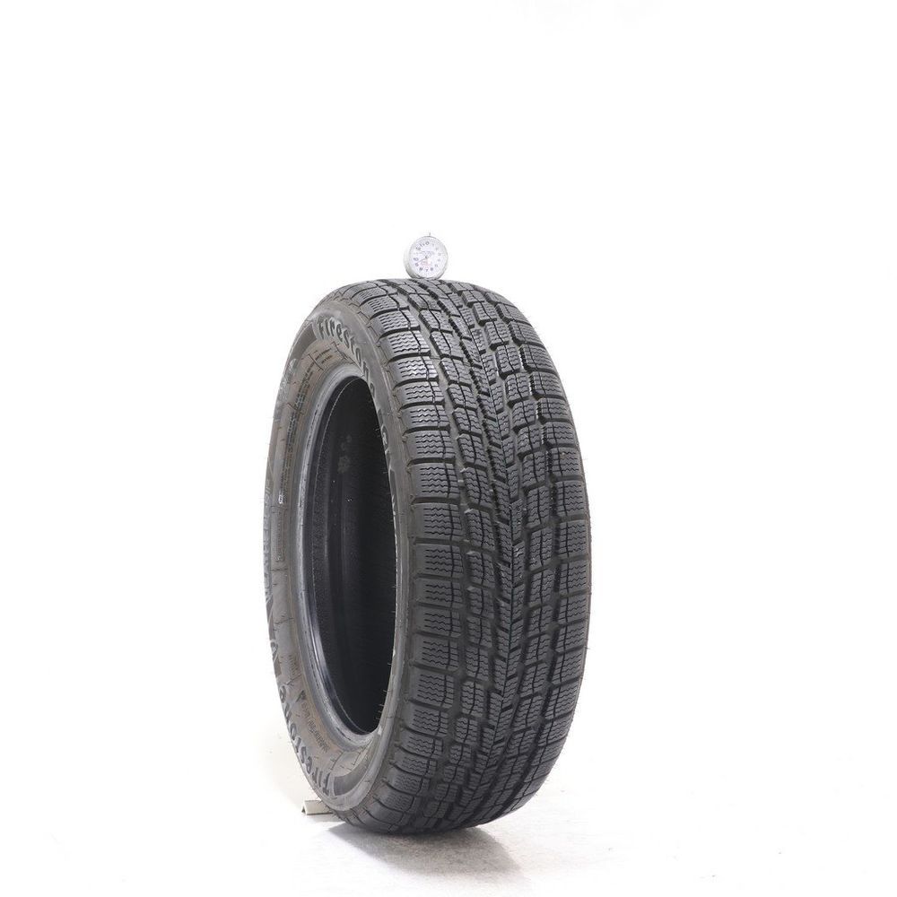 Set of (2) Used 205/55R16 Firestone WeatherGrip 91V - 8.5-9/32 - Image 4