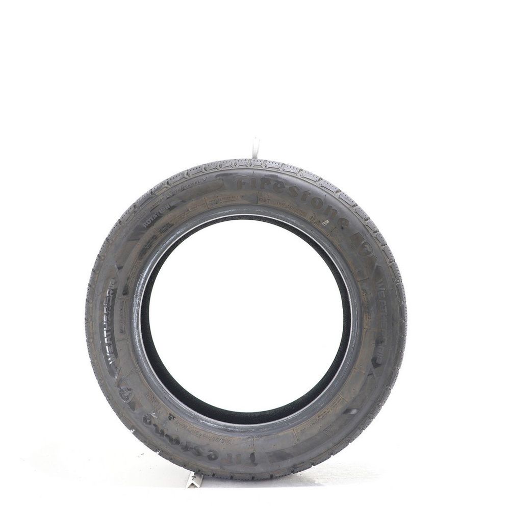 Set of (2) Used 205/55R16 Firestone WeatherGrip 91V - 8.5-9/32 - Image 6