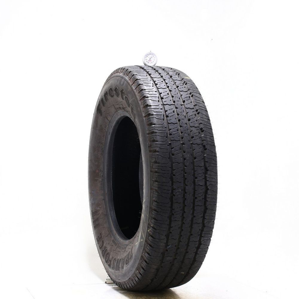 Set of (2) Used LT 245/75R17 Firestone Transforce HT 121/118R E - 7-8.5/32 - Image 4