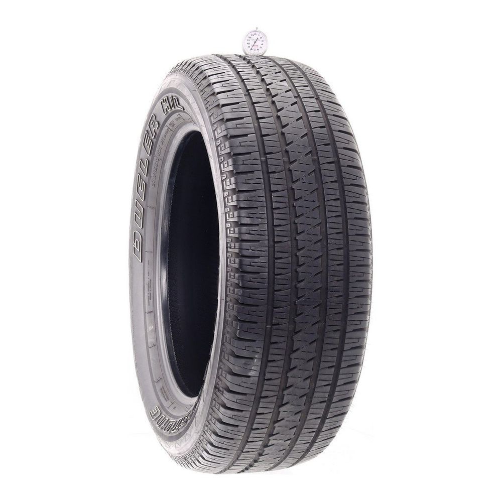 Set of (2) Used 275/55R20 Bridgestone Dueler H/L Alenza 113T - 8/32 - Image 1