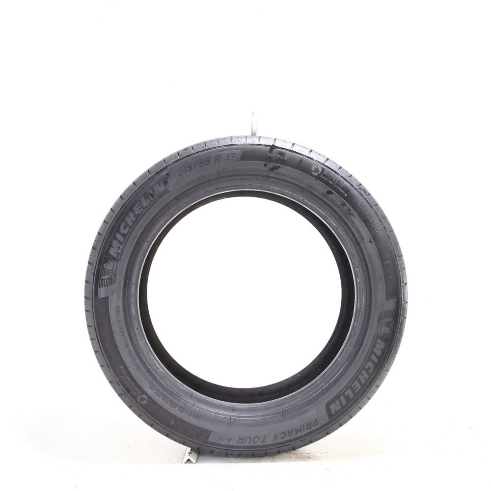 Set of (2) Used 215/55R17 Michelin Primacy Tour A/S 94V - 5.5-6/32 - Image 3