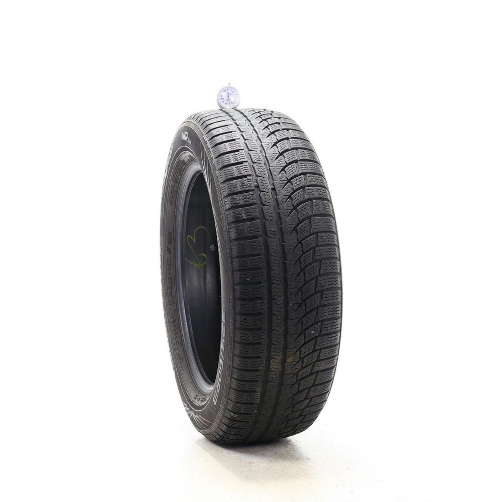 Set of (4) Used 225/60R18 Nokian WR G4 100W - 7-7.5/32 - Image 1
