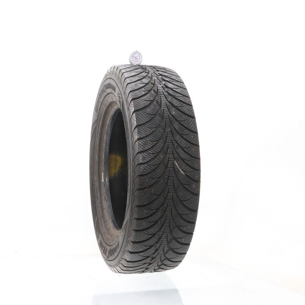 Set of (2) Used 255/65R18 Goodyear WinterCommand Studded 111S - 10.5-11/32 - Image 4