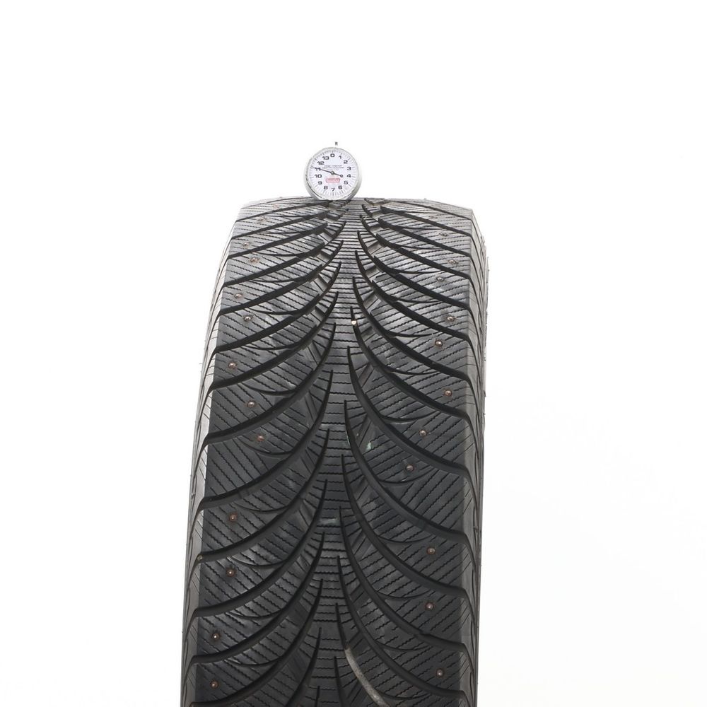 Set of (2) Used 255/65R18 Goodyear WinterCommand Studded 111S - 10.5-11/32 - Image 5