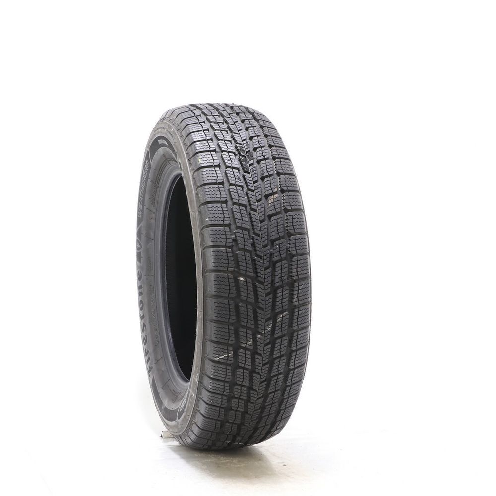 Set of (2) Driven Once 225/65R17 Firestone WeatherGrip 102H - 10/32 - Image 1
