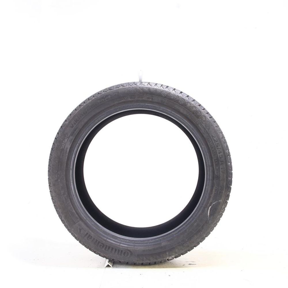 Set of (2) Used 225/45R17 Continental VikingContact 7 94T - 7.5-9/32 - Image 6