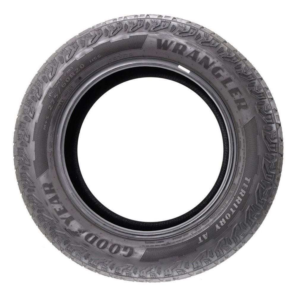 Set of (4) Used 275/60R20 Goodyear Wrangler Territory AT 115S - 10.5-12/32 - Image 3
