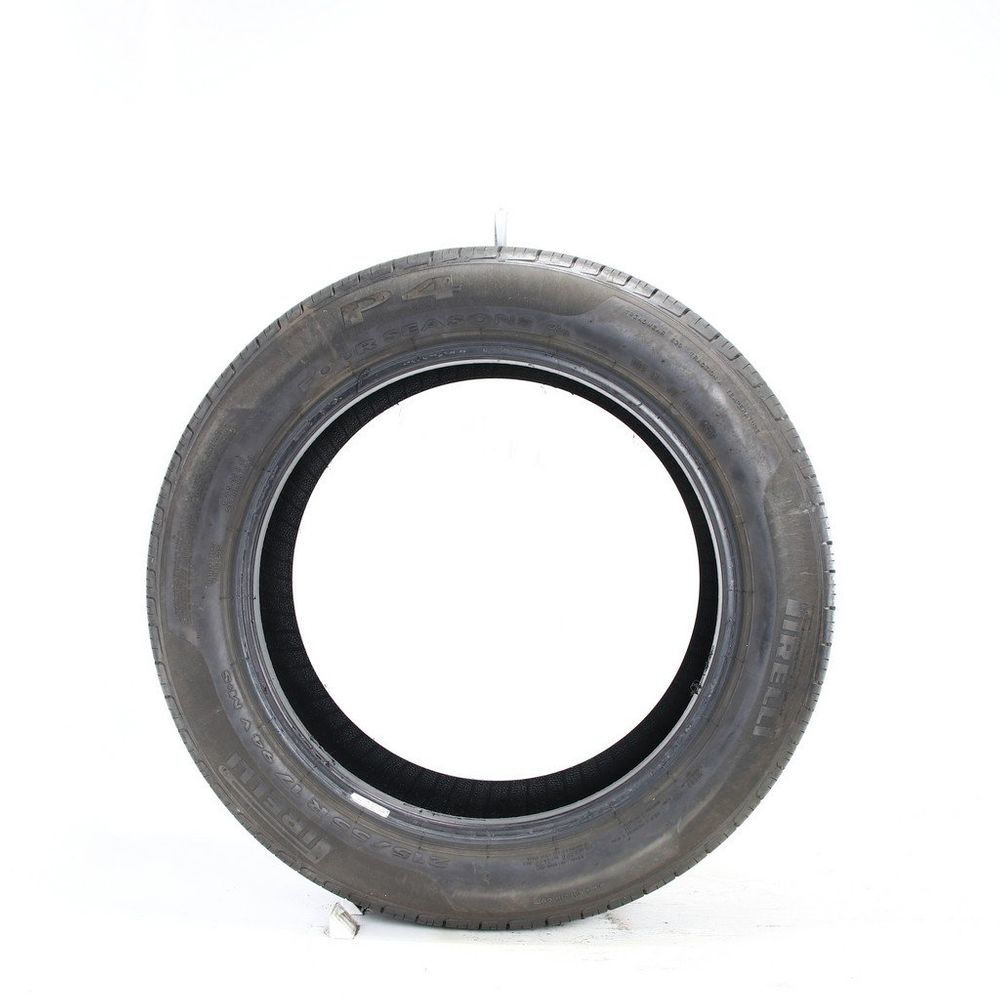Set of (2) Used 215/55R17 Pirelli P4 Four Seasons Plus 94V - 9-10.5/32 - Image 6