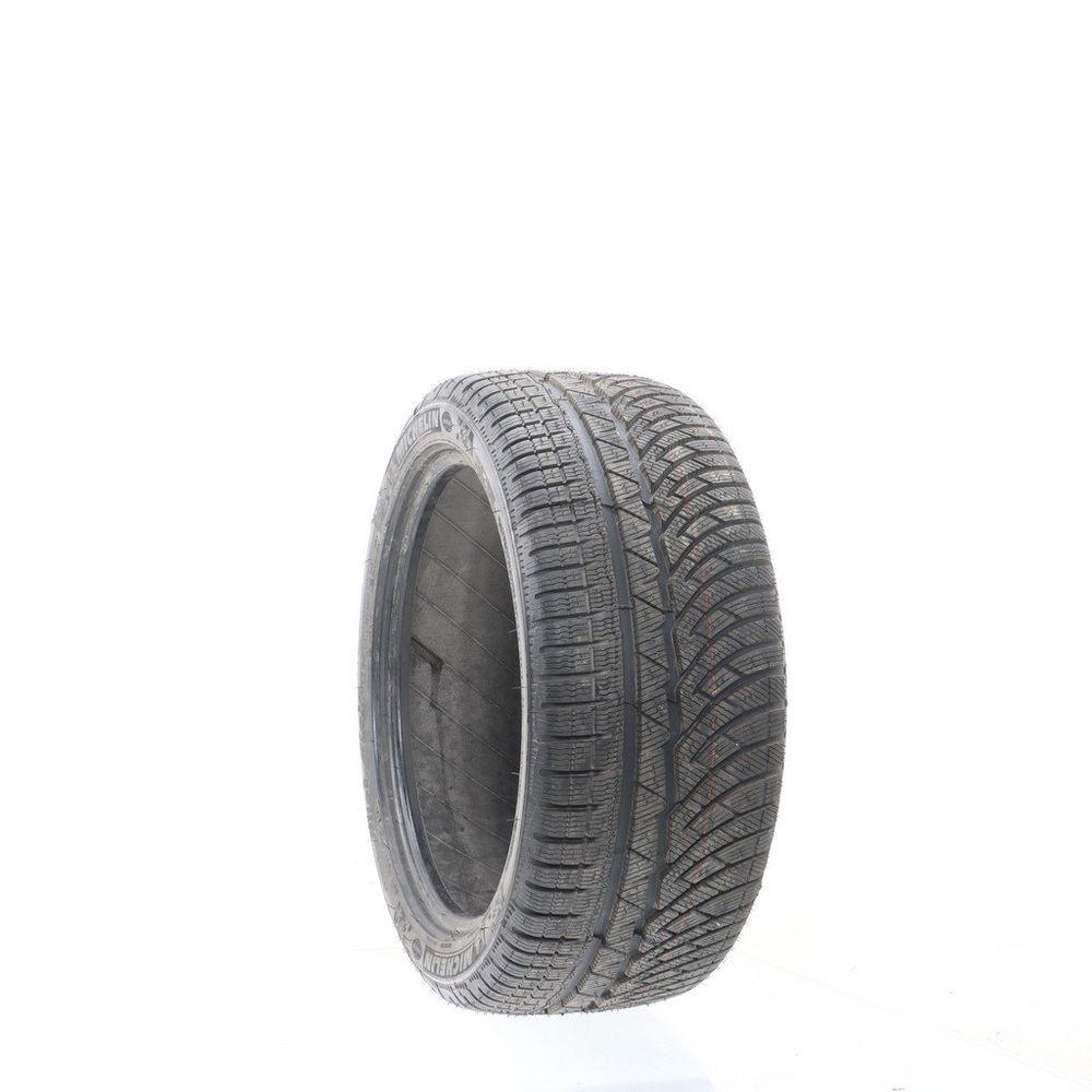 Set of (2) Driven Once 245/40R18 Michelin Pilot Alpin PA4 97V - 10/32 - Image 1