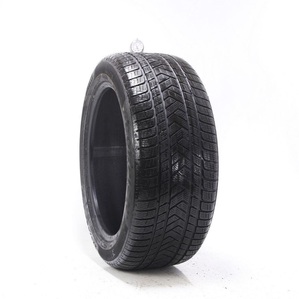 Set of (2) Used 275/45R20 Pirelli Scorpion Winter MO 110V - 6-7/32 - Image 1