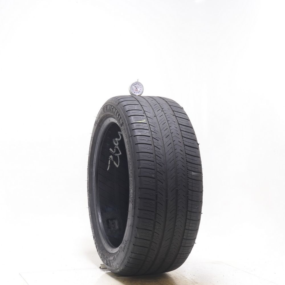 Set of (2) Used 225/45ZR17 Michelin Pilot Sport All Season 4 94Y - 5-6.5/32 - Image 1