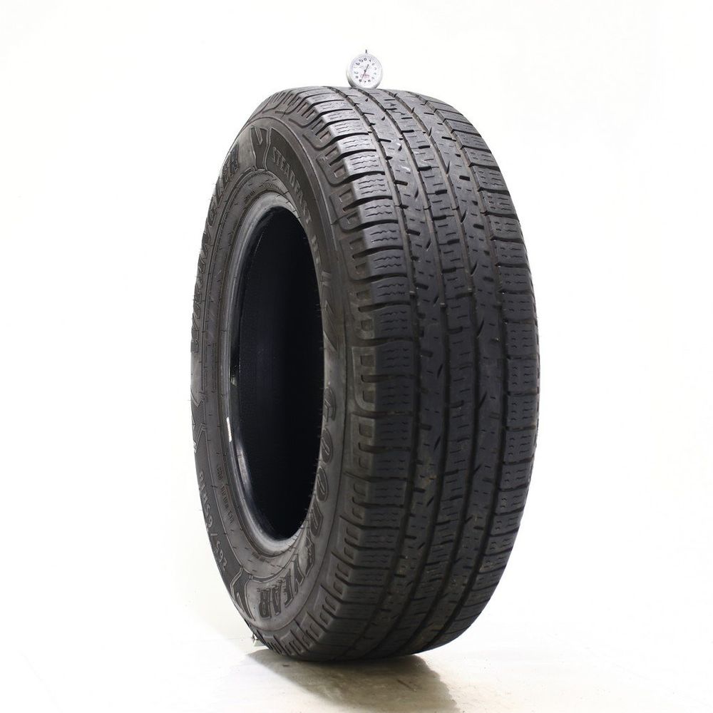 Set of (2) Used 265/65R18 Goodyear Wrangler Steadfast HT Kevlar 114T - 7.5-8.5/32 - Image 1