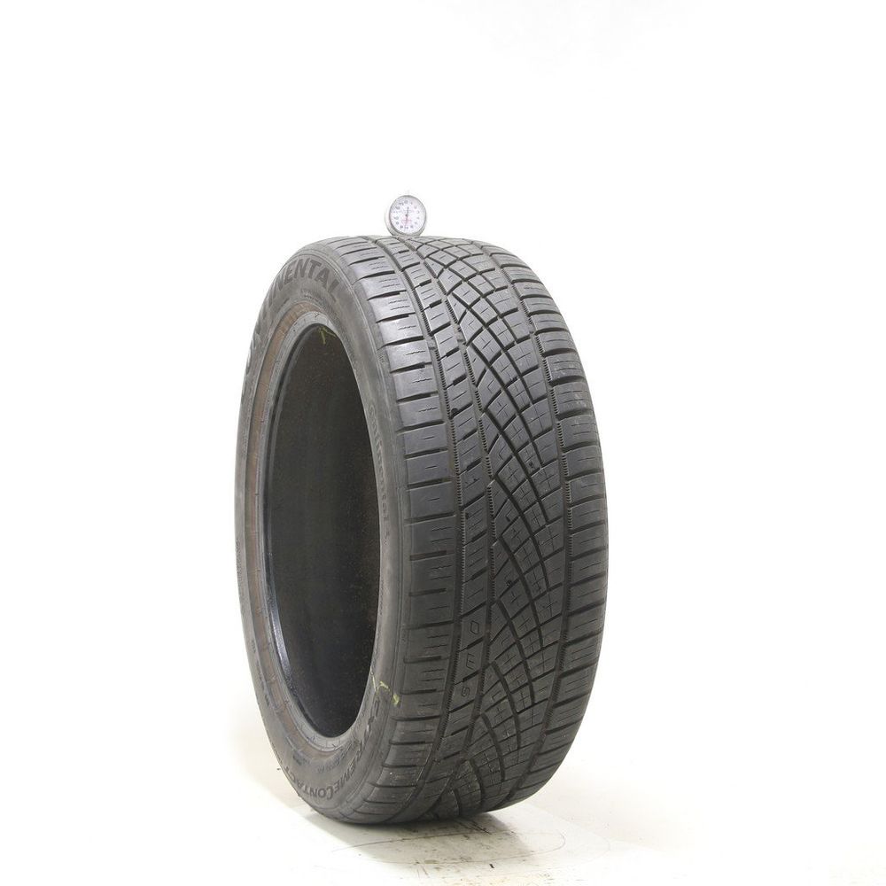 Set of (2) Used 245/45ZR19 Continental ExtremeContact DWS06 Plus 98Y - 7-7.5/32 - Image 1