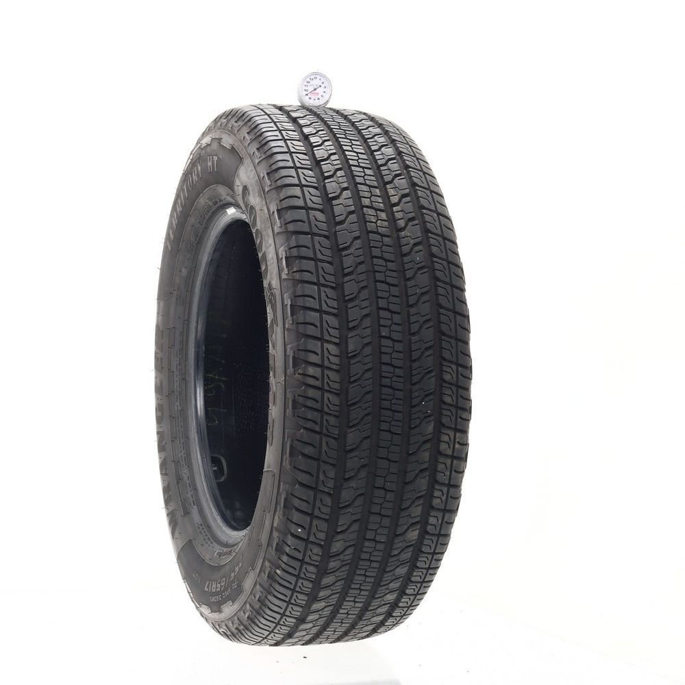 Set of (2) Used 255/65R17 Goodyear Wrangler Territory HT 110T - 8-9/32 - Image 4