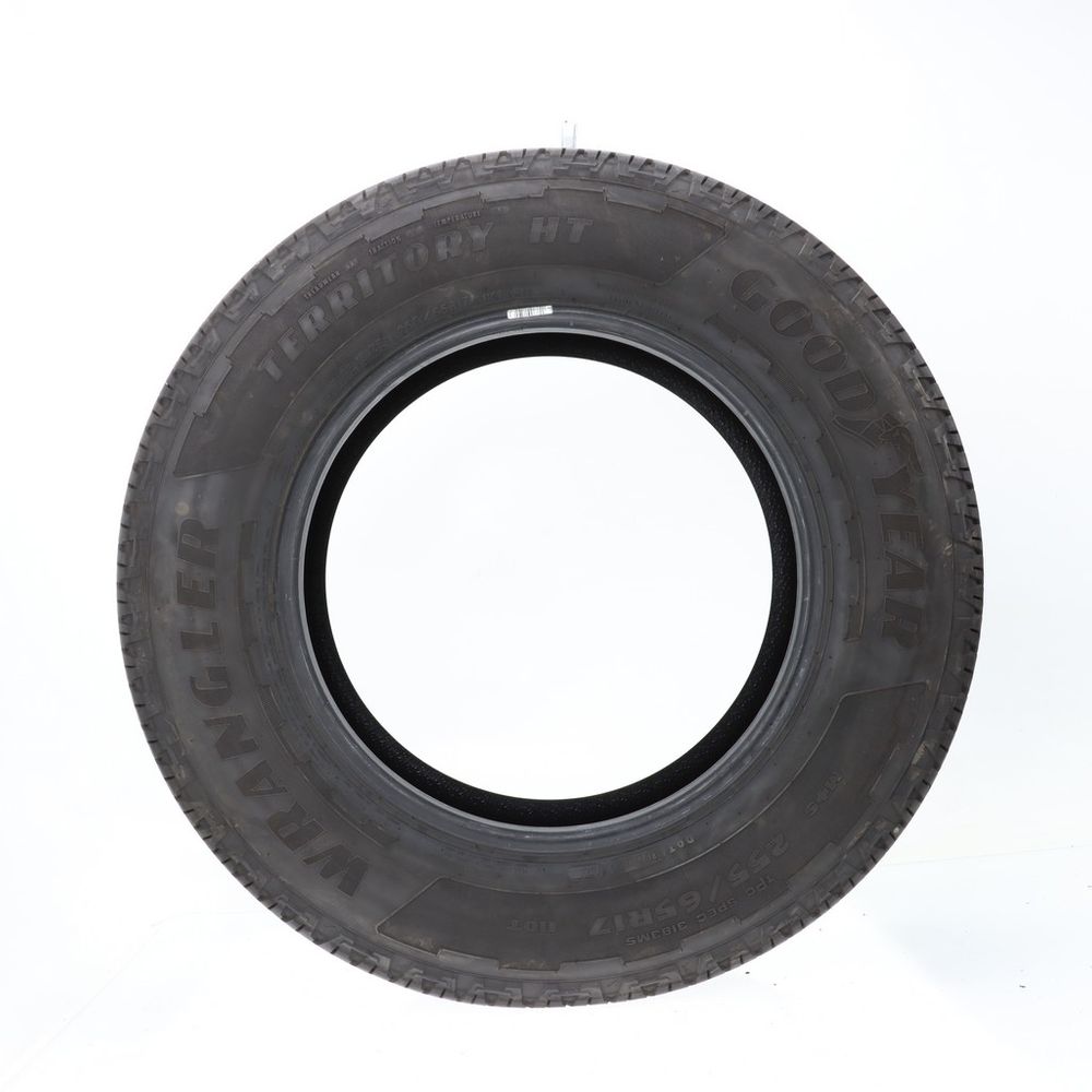 Set of (2) Used 255/65R17 Goodyear Wrangler Territory HT 110T - 8-9/32 - Image 6