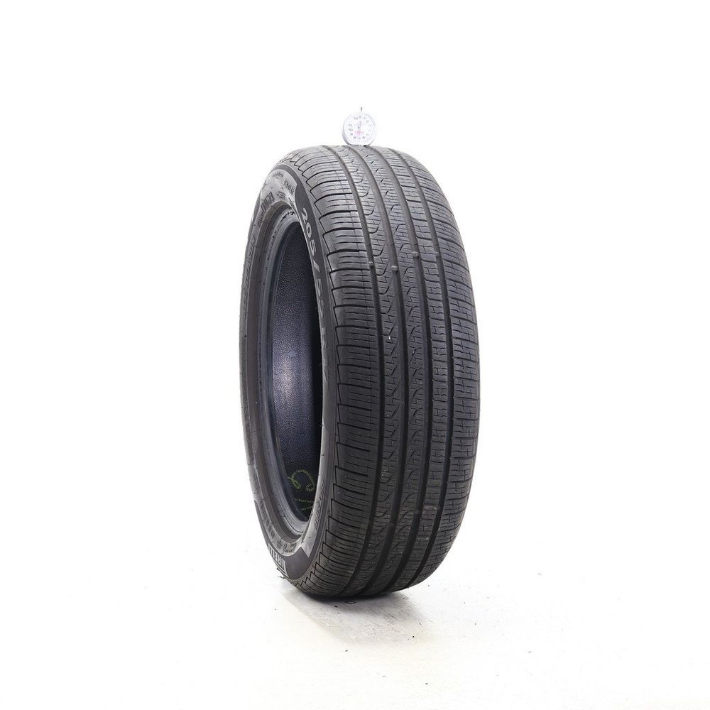 Set of (2) Used 205/55R17 Pirelli Cinturato P7 MOE Run Flat 91H - 7/32 - Image 1