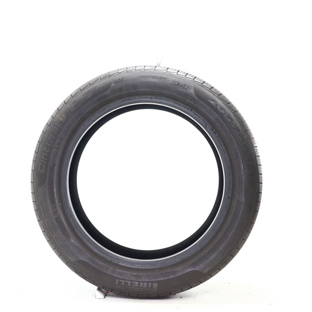 Set of (2) Used 205/55R17 Pirelli Cinturato P7 MOE Run Flat 91H - 7/32 - Image 3
