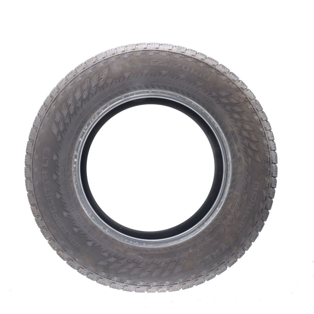 Set of (2) Used LT 265/70R18 Nokian Hakkapeliitta LT3 124/121Q E - 17-17.5/32 - Image 3