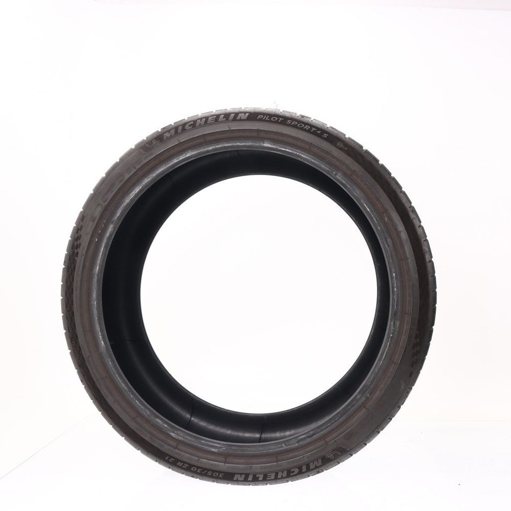 Set of (4) Used 305/30ZR21 Michelin Pilot Sport 4 S MO1A 104Y - 6.5/32 - Image 3