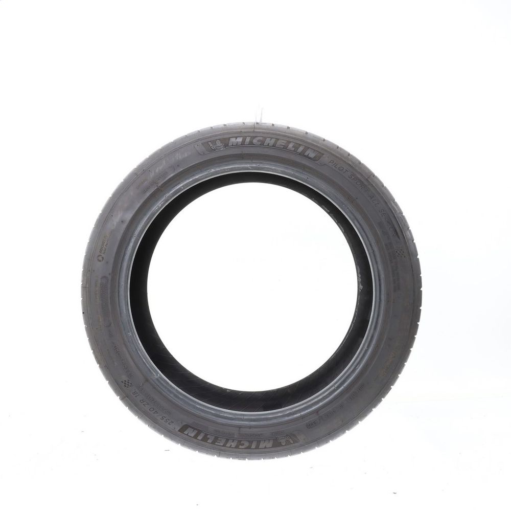 Used 255/40ZR18 Michelin Pilot Sport All Season 4 99Y - 5.5/32 - Image 3