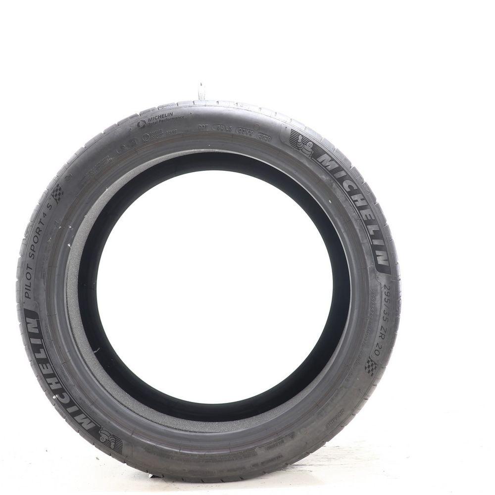 Set of (2) Used 295/35ZR20 Michelin Pilot Sport 4 S MO1 Acoustic 105Y - 4.5/32 - Image 3